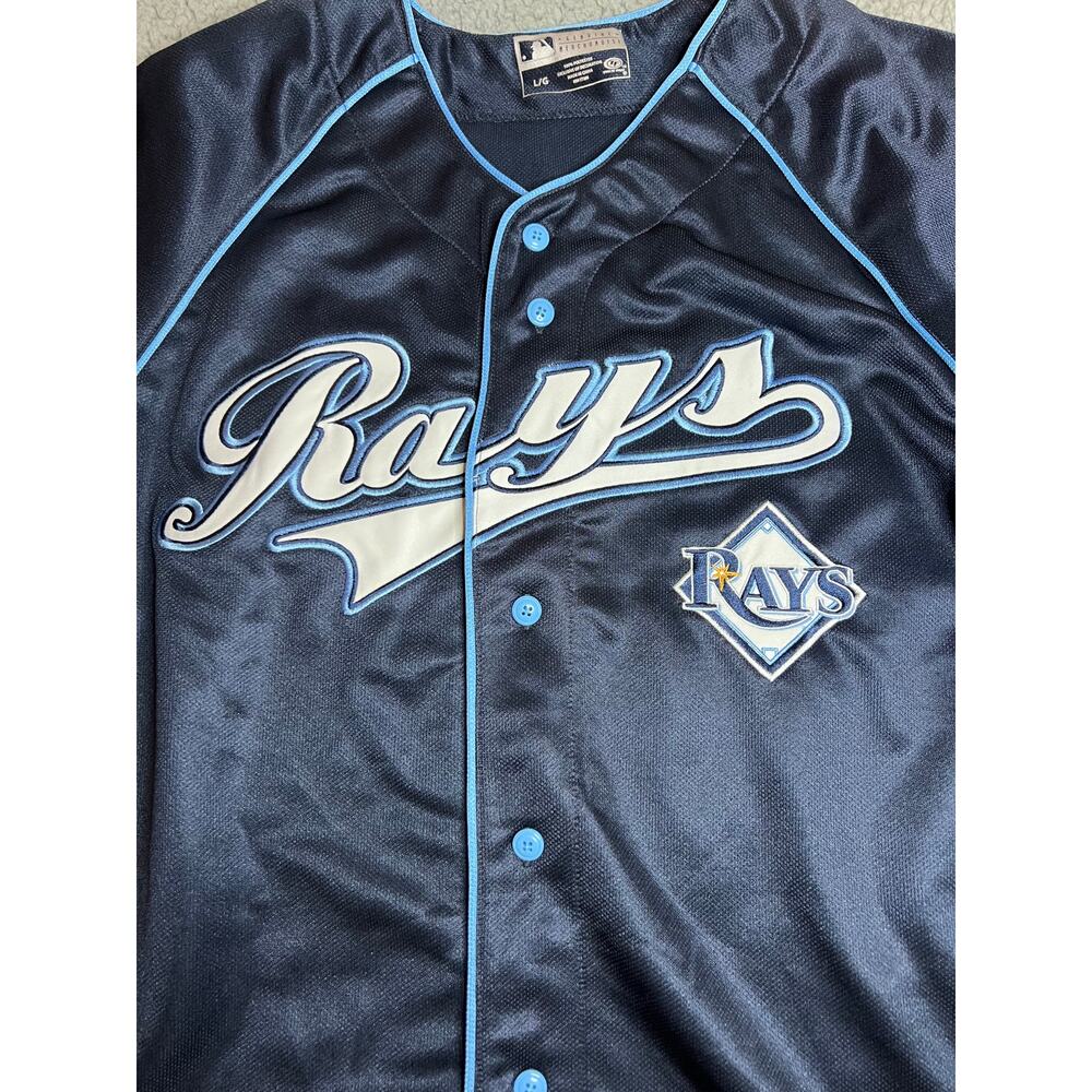 Tampa Bay Rays MLB Baseball Jersey Adult Large (B110364) - Picture 3 of 7